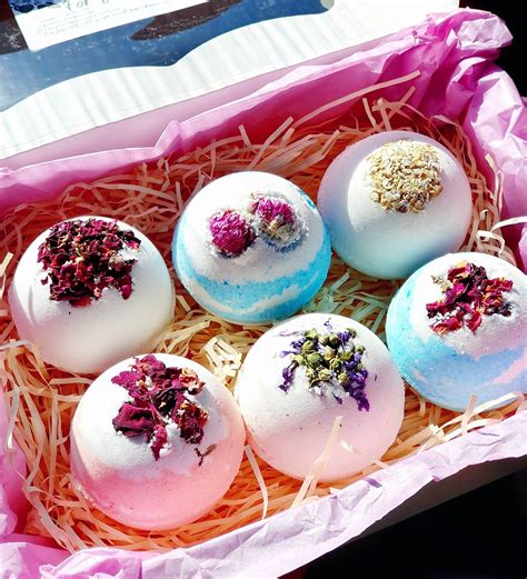 luxury bath bombs.